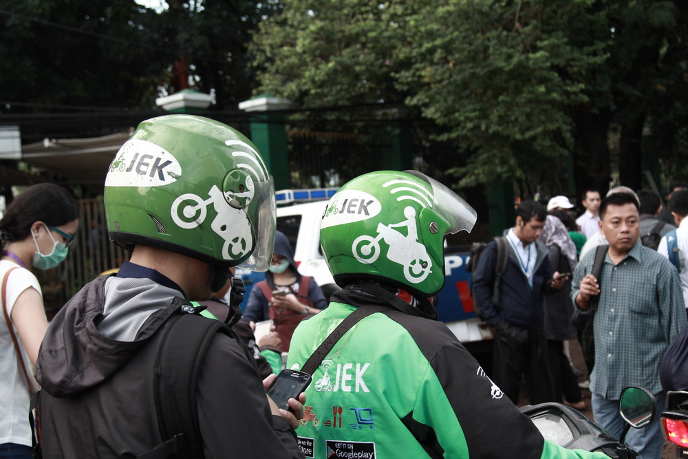 バイクタクシー配車アプリ「Go-Jek」