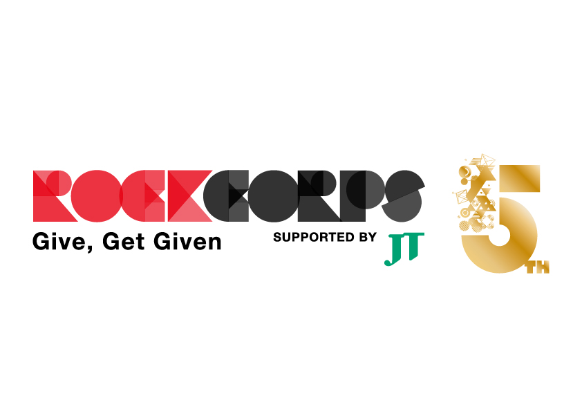 rockcorps5周年ロゴ