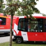 ドイツ鉄道が無人運転電気バスのテスト運航。地方の個人移動をエコに自由に width=