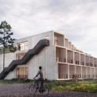 カーボンポジティブな木造ホテル、デンマークに誕生