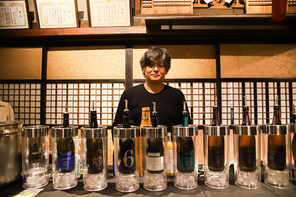 新政酒造の日本酒と料理のペアリング