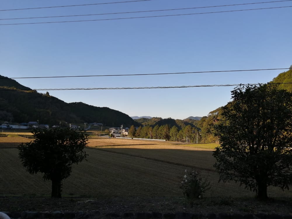 森の息吹の周辺、松野町の風景