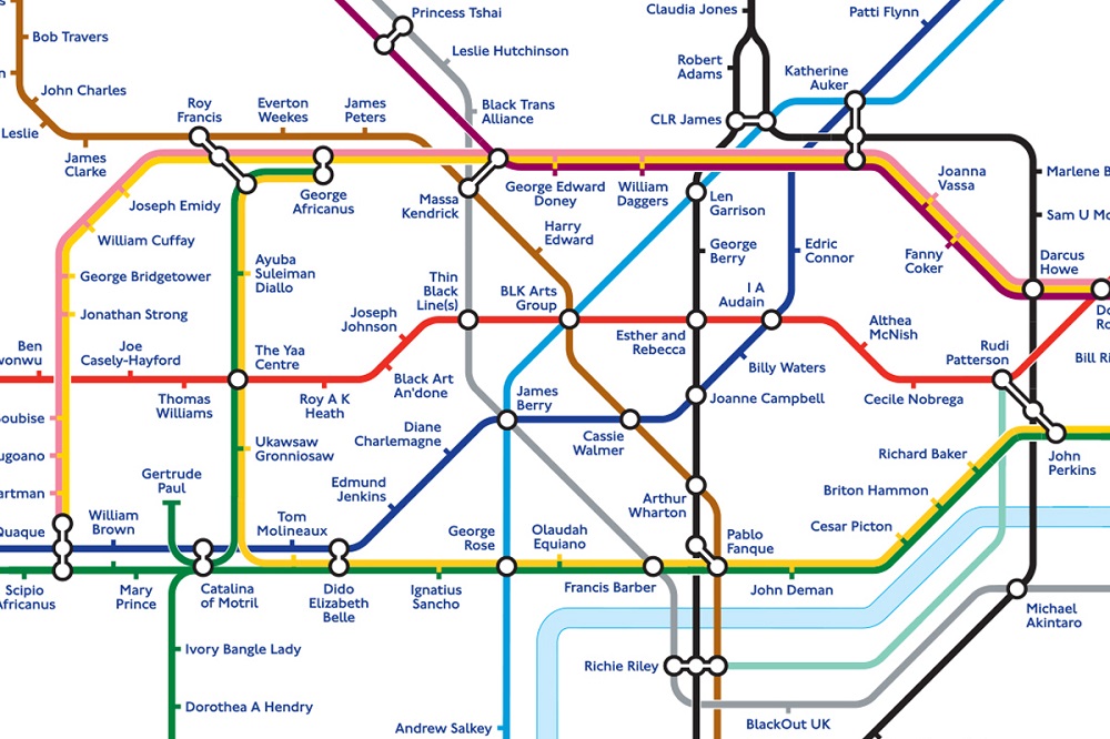 ロンドン地下鉄マップ