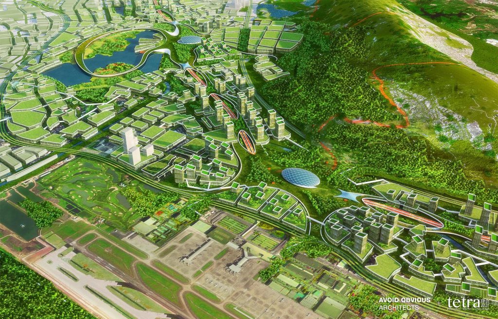 世界初、ドローン専用の高速道路？深圳が描く未来都市