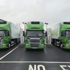 輸送業界の注目株。廃棄食料で走るトラック