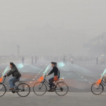 中国の大気汚染に立ち向かう。空気を清浄する自転車のシェアリングサービス width=