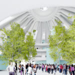 アルバニアの建築再生。廃美術館のピラミッドを、技術教育センターに width=