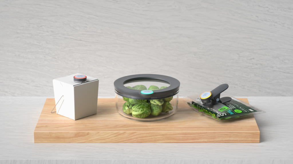 テクノロジーで食べ物のムダを減らす。AI搭載のタッパーが登場