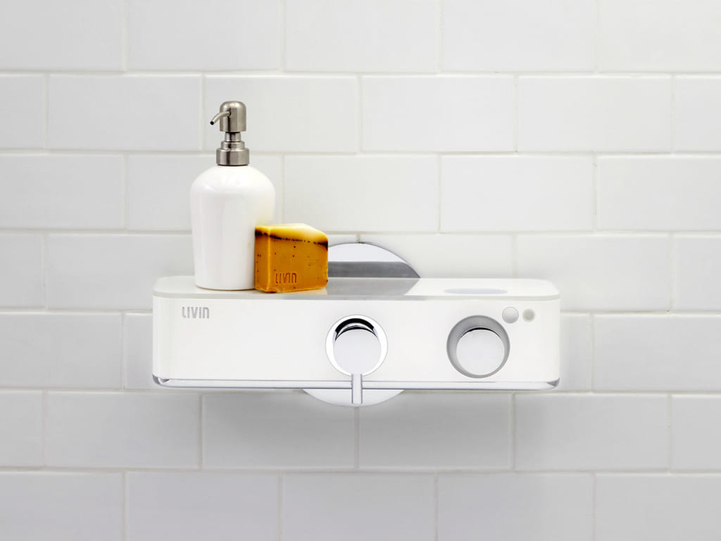 これ一つで「シャワー時のストレス」も「水のムダ」も解決。Livin Showerで快適バスタイムを