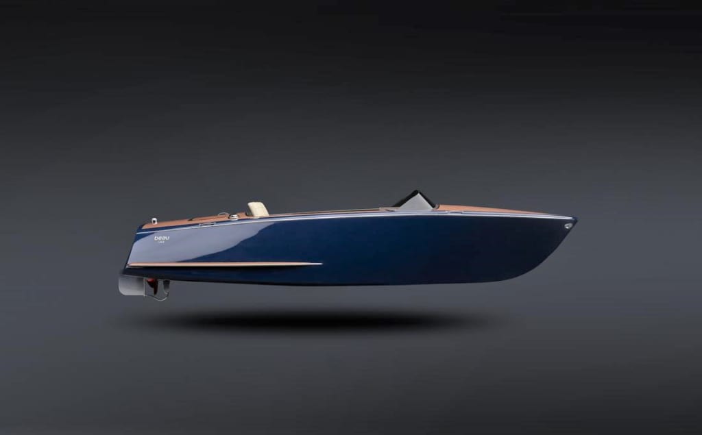 インスピレーションは自然から。電動ボート「Tahoe-14 Electric Boat」で豊かな水辺の時間を