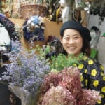 廃棄予定の花に新たな価値を与えるフラワーサイクリスト河島春佳 width=