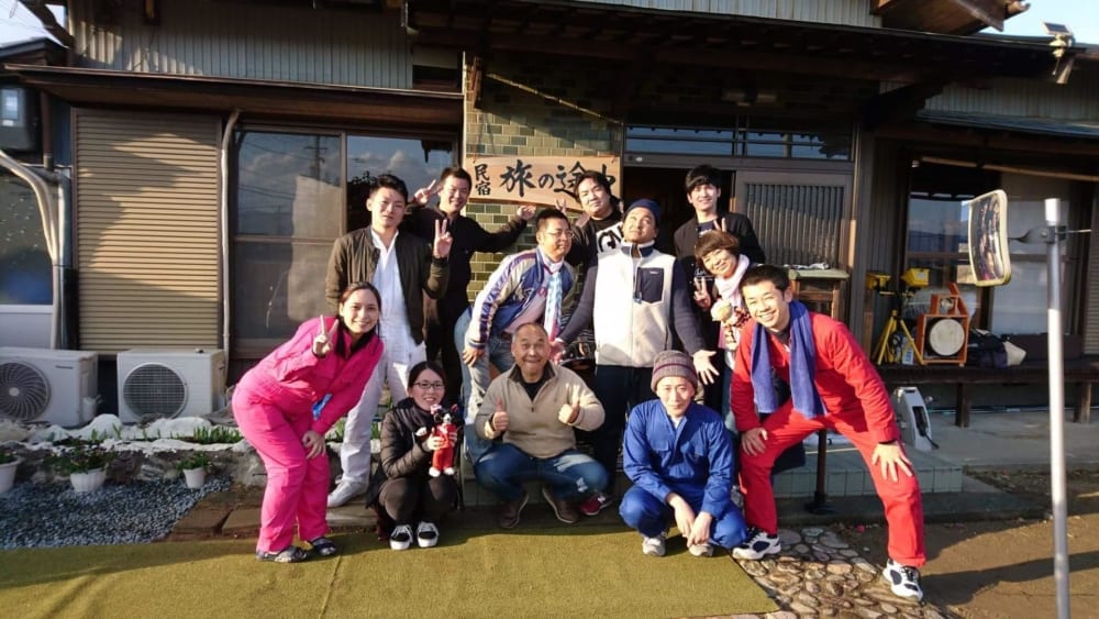 旅の途中の立ち上げスタッフたち