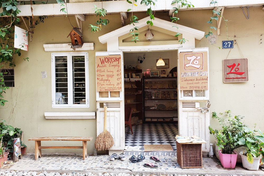 伝統の紙づくりを守る小さな雑貨店「Zo Project」
