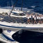 海洋プラゴミをエネルギーに換える。スイス発「レース・フォー・ウォーター号」、日本に着港 width=