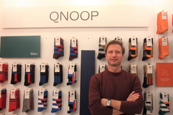 Qnoopの創業者Dirkさん