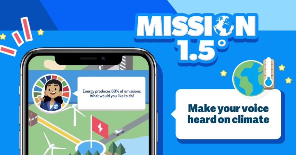 市民と政府の認識ギャップを「ゲームで」埋める。国連が気候変動対策ゲーム「Mission 1.5」をローンチ