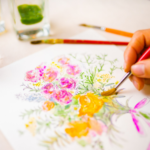アートでロスフラワーを救う。結婚式の思い出を絵画に残す「ハナノエ」 width=