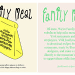 営業しないでくれている飲食店を支援。寄付するとレシピをもらえるサービス「Family Meal」 width=
