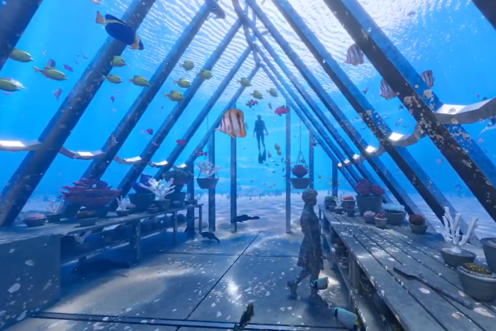 アートでサンゴ礁を救う。グレートバリアリーフにできた海中美術館「MOUA」