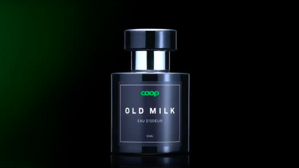 食品ロスを減らす、腐った牛乳の香水「Old Milk」