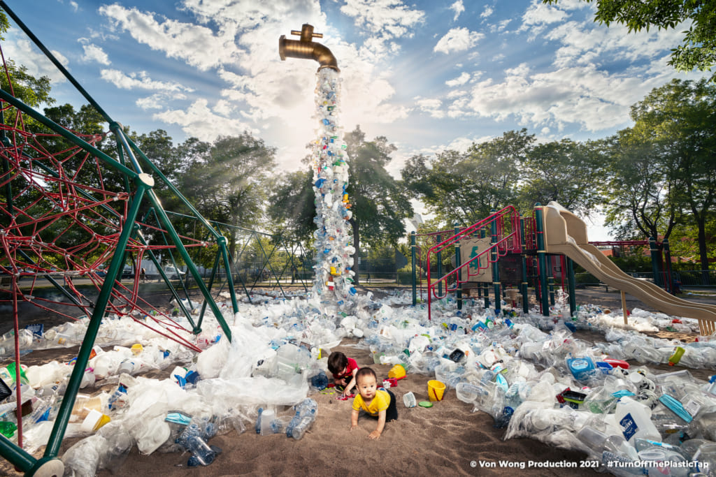 「プラスチックの蛇口を止めよう」社会課題を啓発するアーティビストからのメッセージ