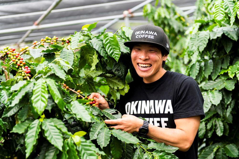 アフリカで飲んだキリマンジャロをきっかけにコーヒーにほれ込み、沖縄にやってきた元プロボクサーの杉田さん