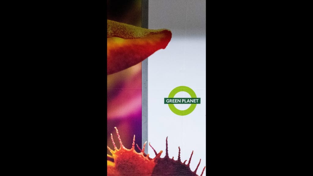 ロンドン地下鉄「グリーンパーク駅」が「グリーンプラネット駅」に。生物多様性を表現する、没入型の広告体験