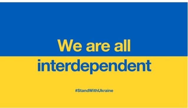 we are all interdependent