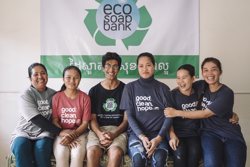 廃棄石鹸のリサイクルで健康と雇用を守る「Eco-Soap Bank」