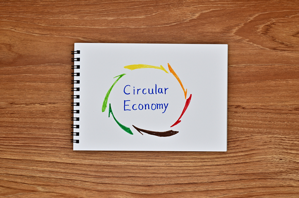 The,Commentaly,Words,Of,”circular,Economy”,On,Sketchbook.