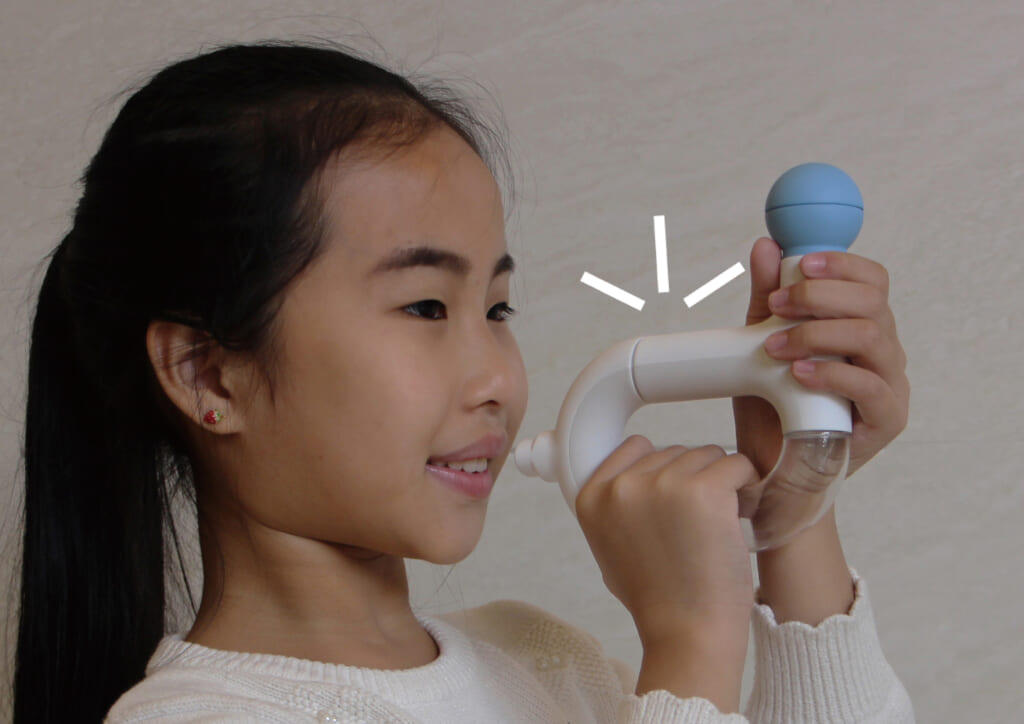 薬の時間が楽しい演奏タイムに。喘息の子どものための楽器風吸引器「Oplay」