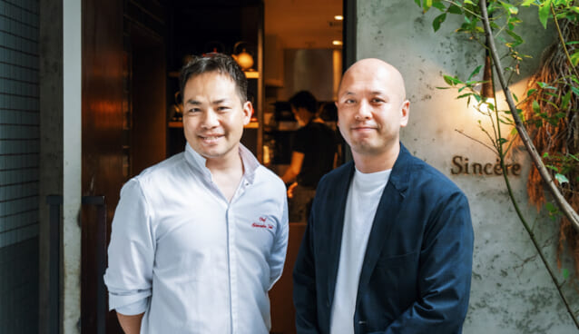 石井シェフと杉浦シェフ