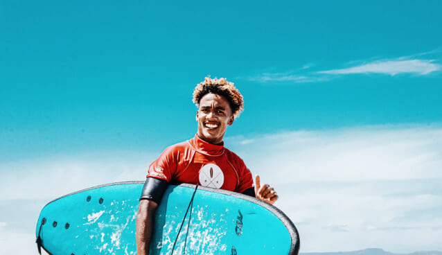 surfing