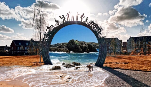 Gate in parallel world, imagination Processed with VSCO with j2 preset