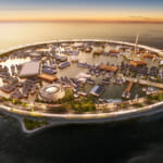気候危機に備えた、未来のスマート海上都市「Dogen City」 width=