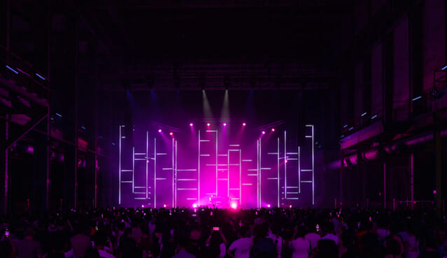 廃炉で開催された音楽フェス