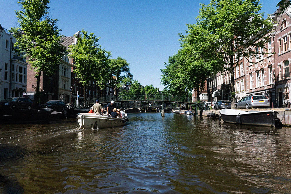 アムステルダムのまちの様子