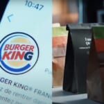 ロゴの一部を灰色に？フランス・バーガーキングのいじめ問題啓発キャンペーン width=