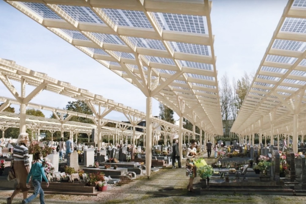 墓地で太陽光発電。まちの課題を同時に解決する、フランスの市民参画プロジェクト
