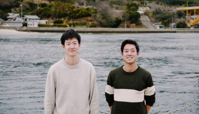 Staple代表 岡雄大さん（左）/ しおまち企画代表 小林亮大さん（右）