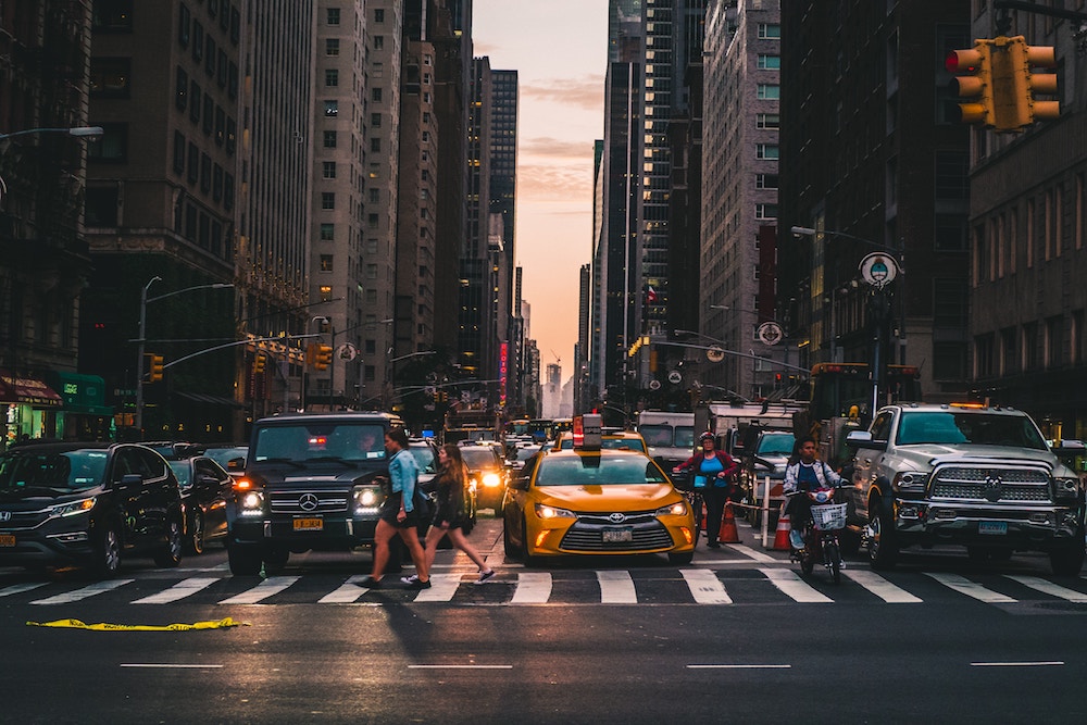 ニューヨークの渋滞
