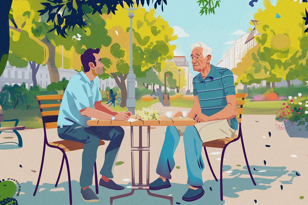 「さあここに座って」見知らぬ人の話を聞きながらカナダを旅する、70歳の元ソーシャルワーカー width=