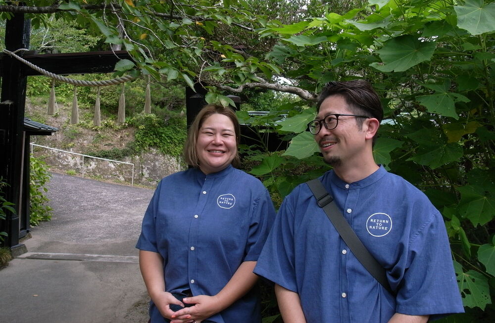 at FOREST株式会社の小池さんと正木さん