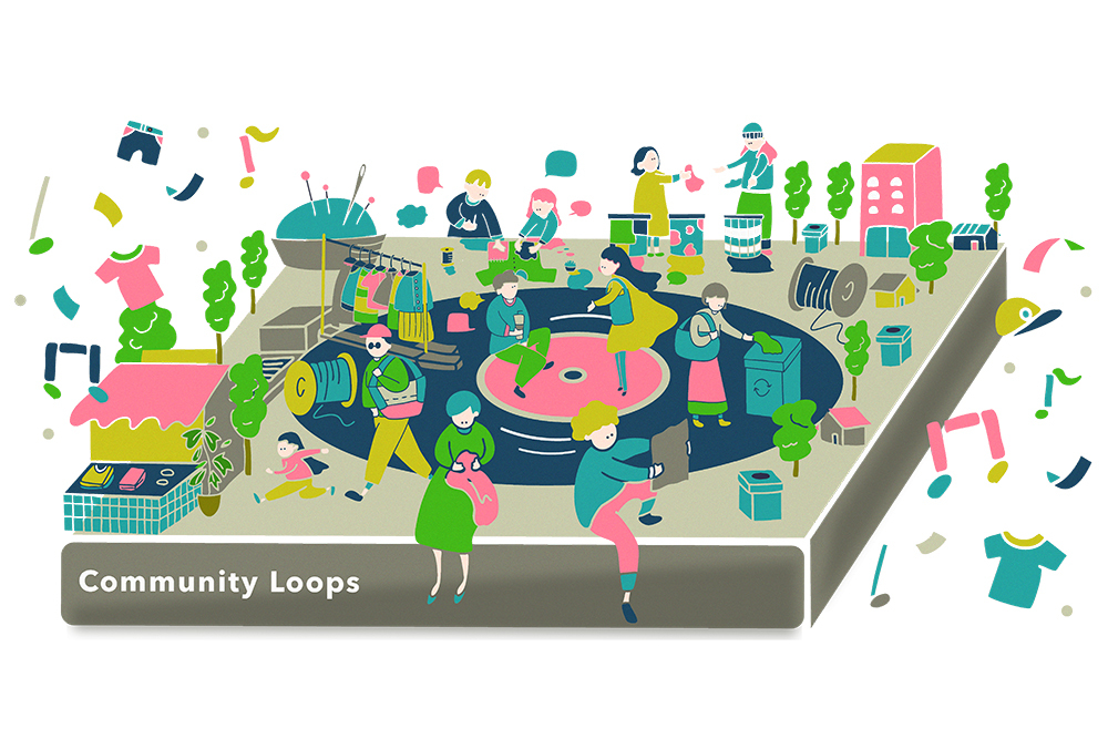 服がめぐり、人がつながる。地域発の衣類循環プロジェクト「Community Loops」、横浜・東京・大阪で始動 width=
