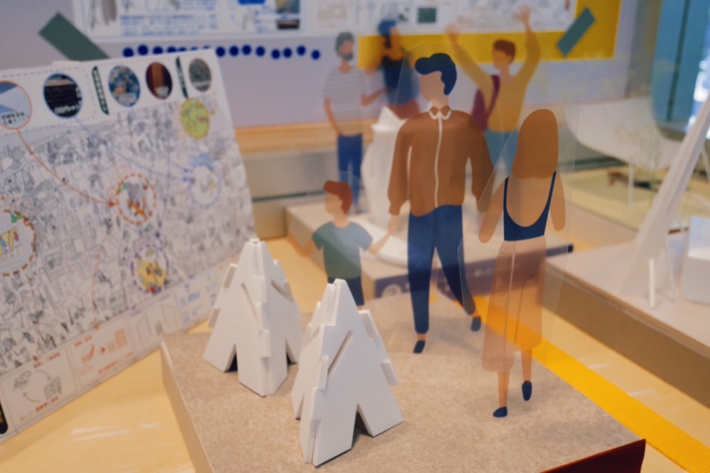 サーキュラー支店 展の様子