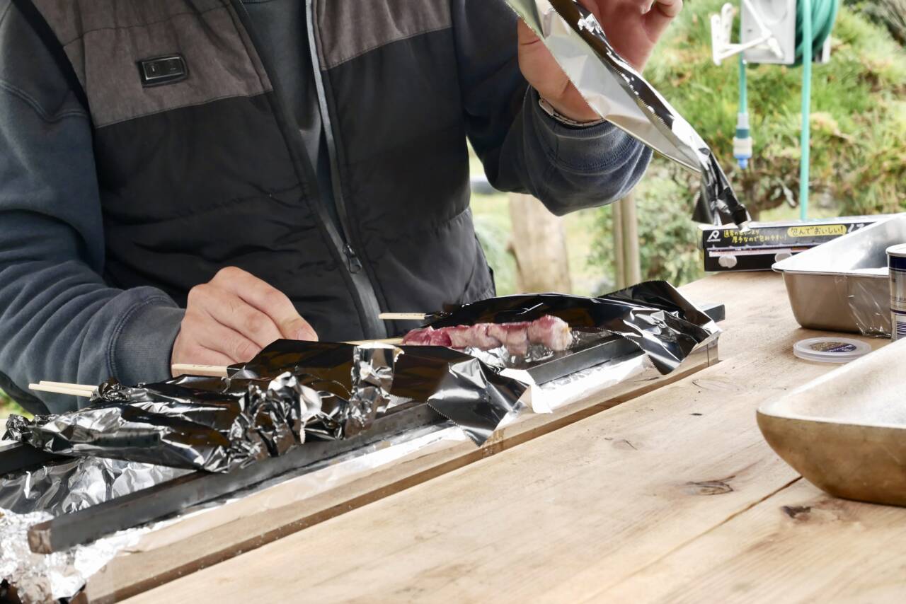 ジビエ串の写真