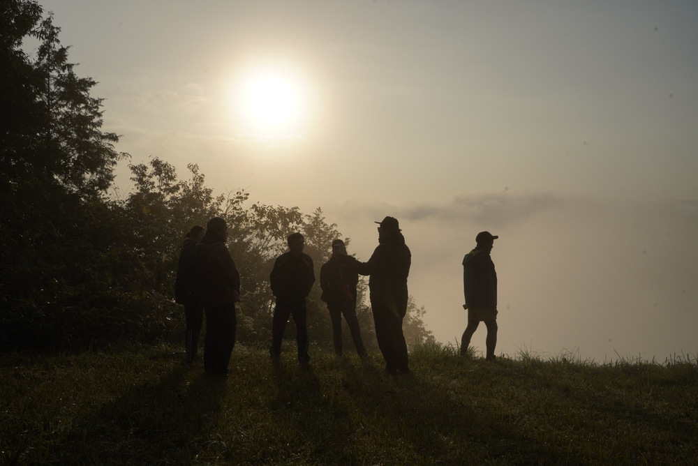 パラグライダー場から見えた雲海