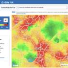 スーパーや病院まで、家から何分かかる？英政府が100メートル単位で可視化した「移動しやすさ」の地図