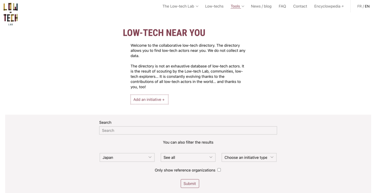 Low-tech Lab