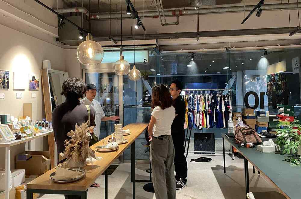 BIKAS COFFEEでのイベントの様子